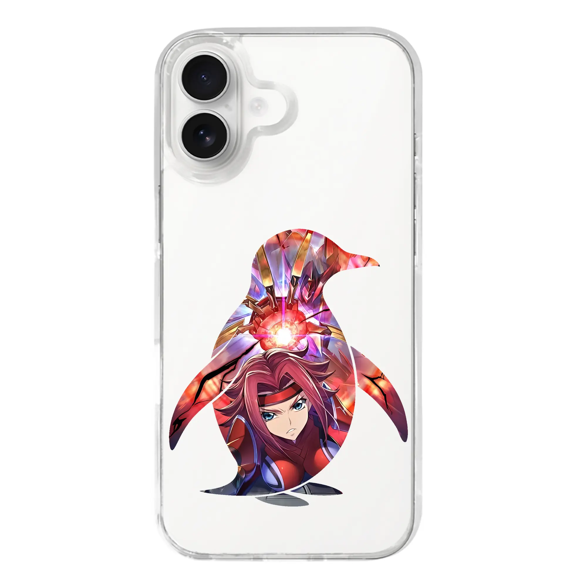 コードギアス 反逆のルルーシュ グッズ カレン・シュタットフェルト - iPhone 17シリーズ 透明スマホケース – 薄型・耐衝撃・精密フィット保護カバー